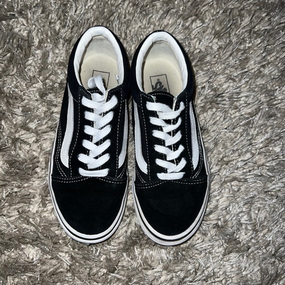 Boys old skool vans size 3 - Picture 2 of 5